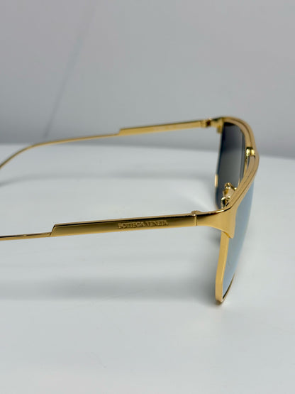 Metal Bottega Veneta Pre-owned Gold Sunglasses