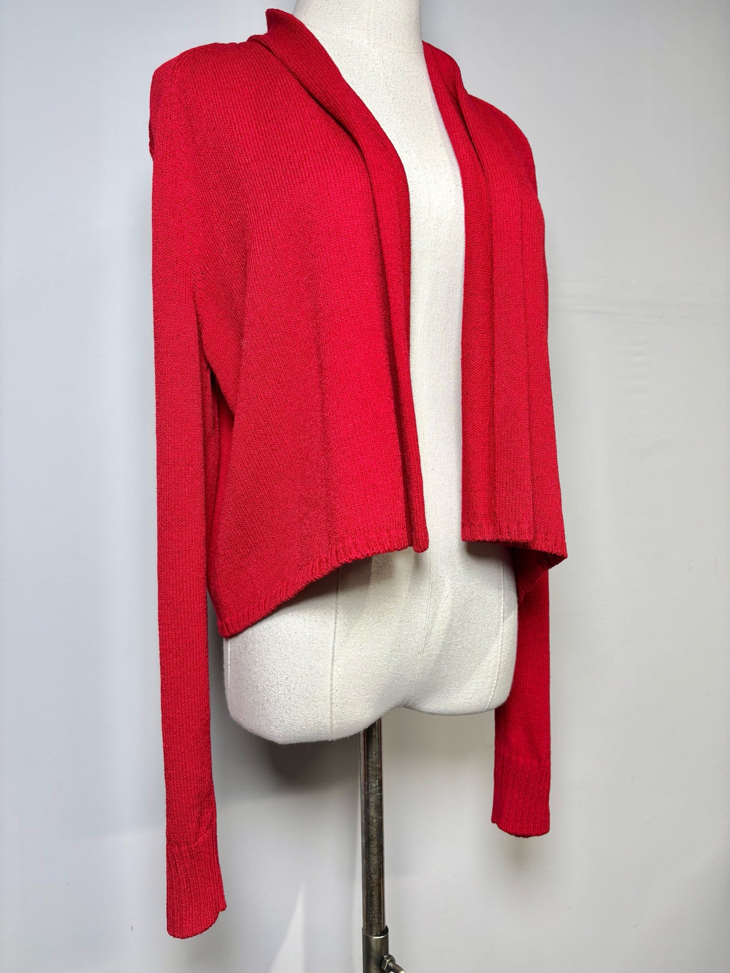 Women Size M St. John Sport Red Sweater
