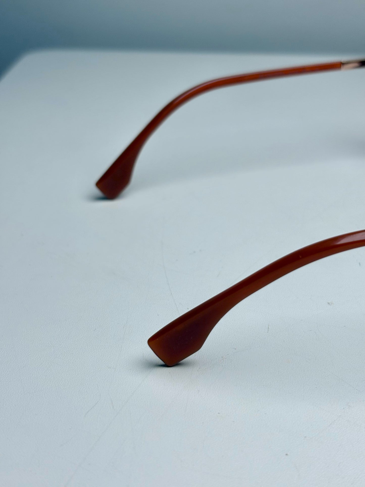 Fendi FF 0427/F/S Women's Pre-owned Brown Acetate Sunglasses