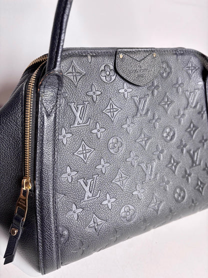 Leather Louis Vuitton Monogram Black Medium Purse