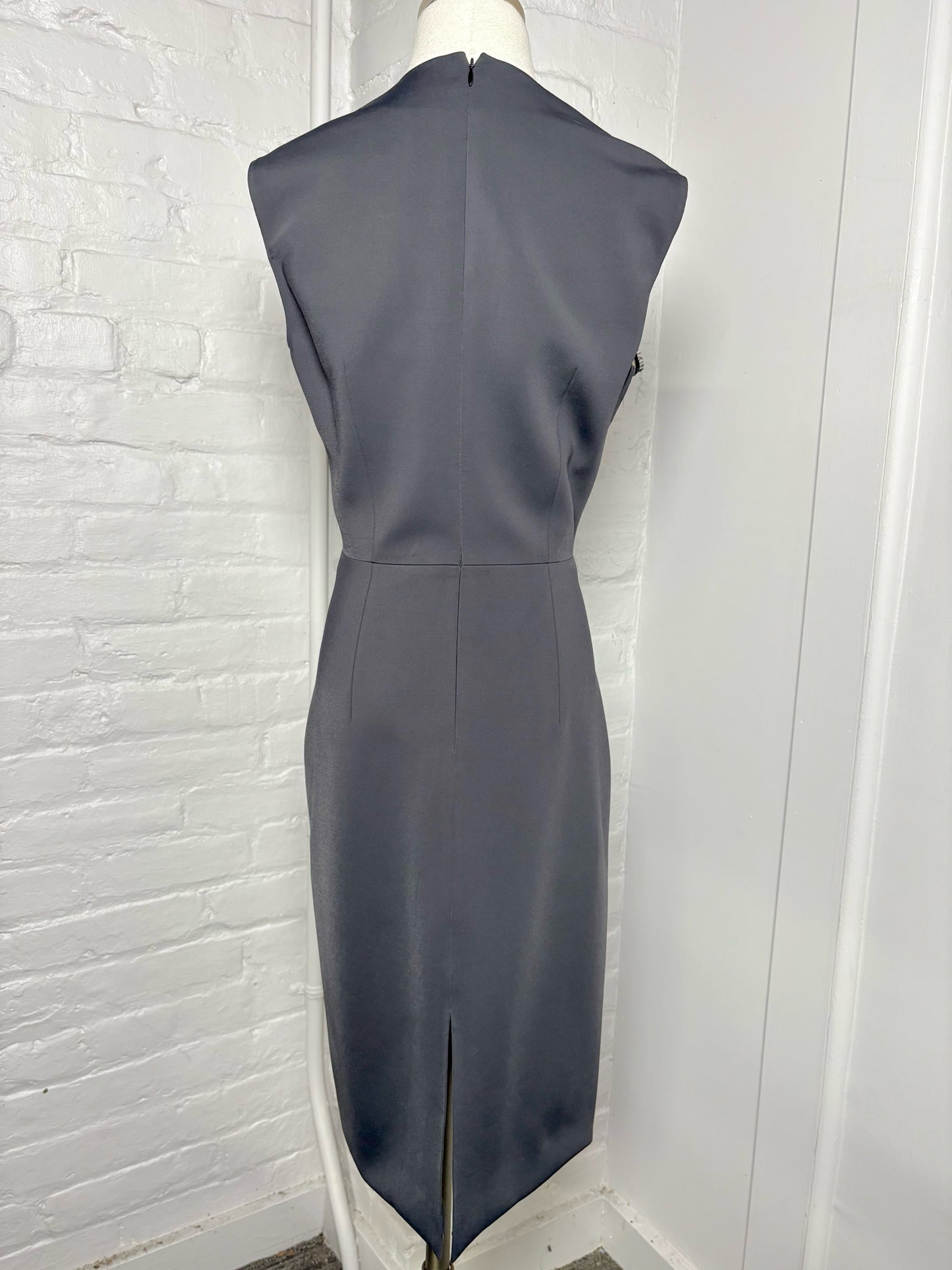 Women Size 8 Ph5 Black Solid Dress