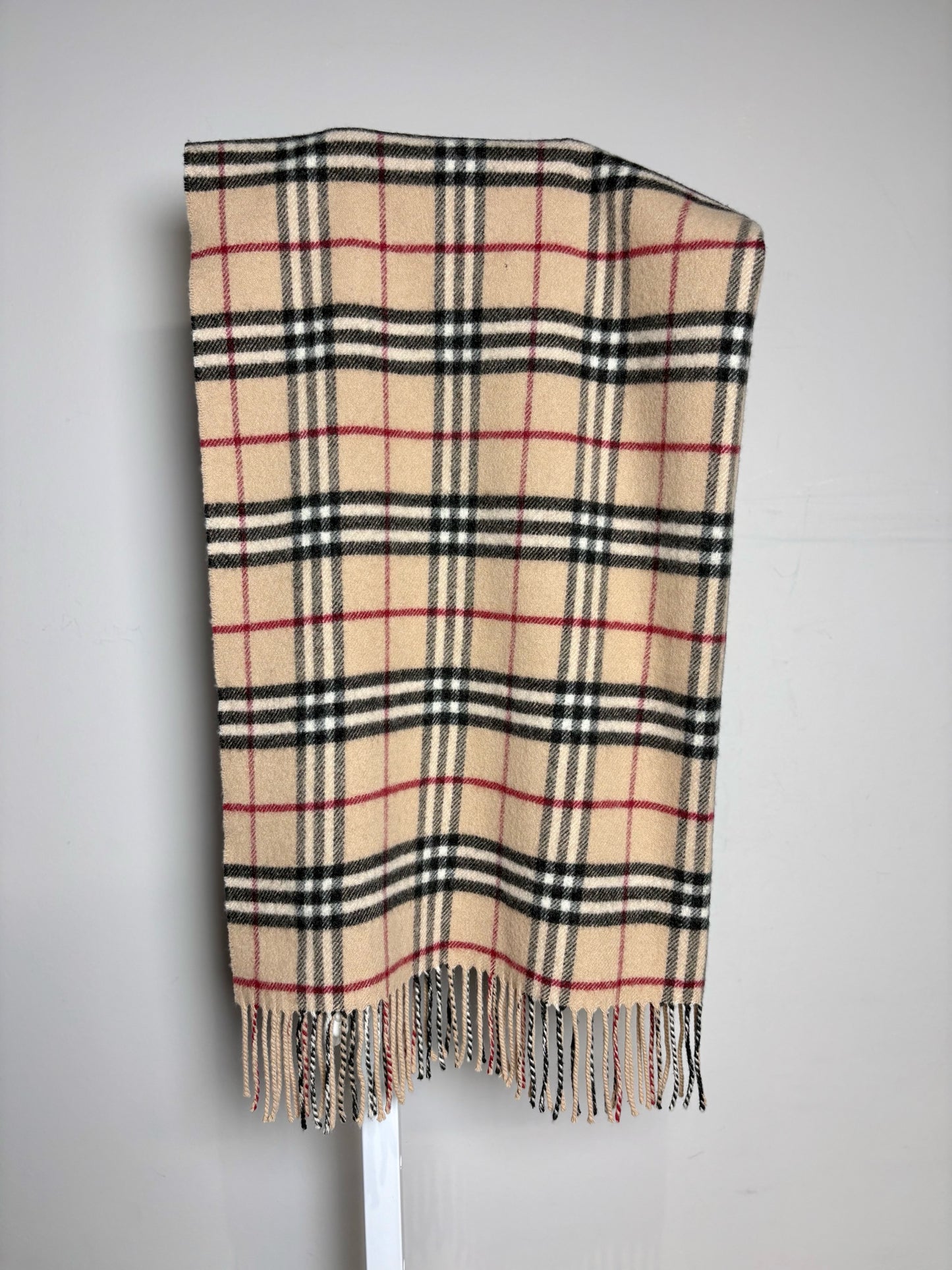 Burberry Nova Check Women's Pre-owned Brown Scarf
