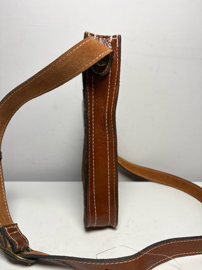Women's Patricia Nash Solid Leather NWT, Pre-owned Brown Small Purse