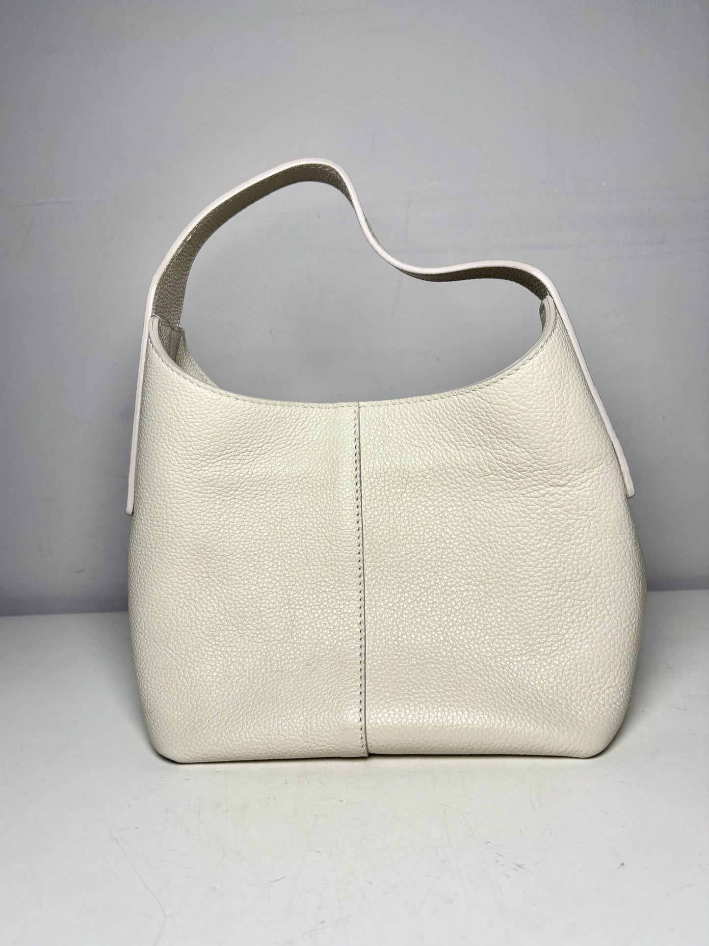 Banana Republic Leather Pre-owned Stone Pebble Grain Small Purse