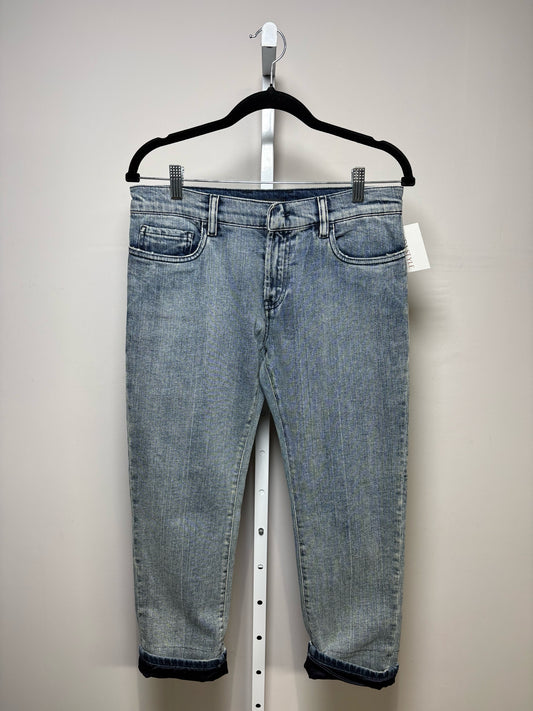 Women Size 25 Prada Light Blue Denim Cotton blend Women's NWT Pre-Owned Jeans
