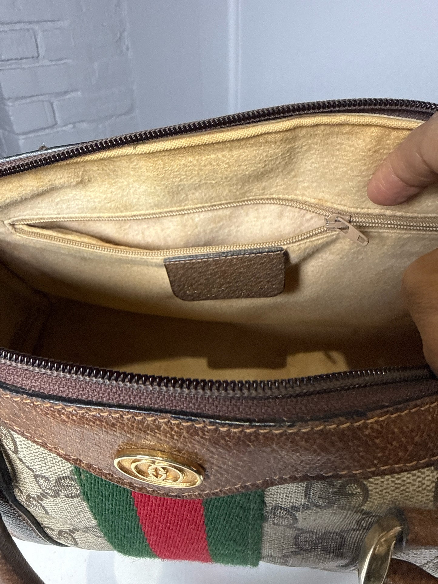 Gucci GG Supreme Boston Bag