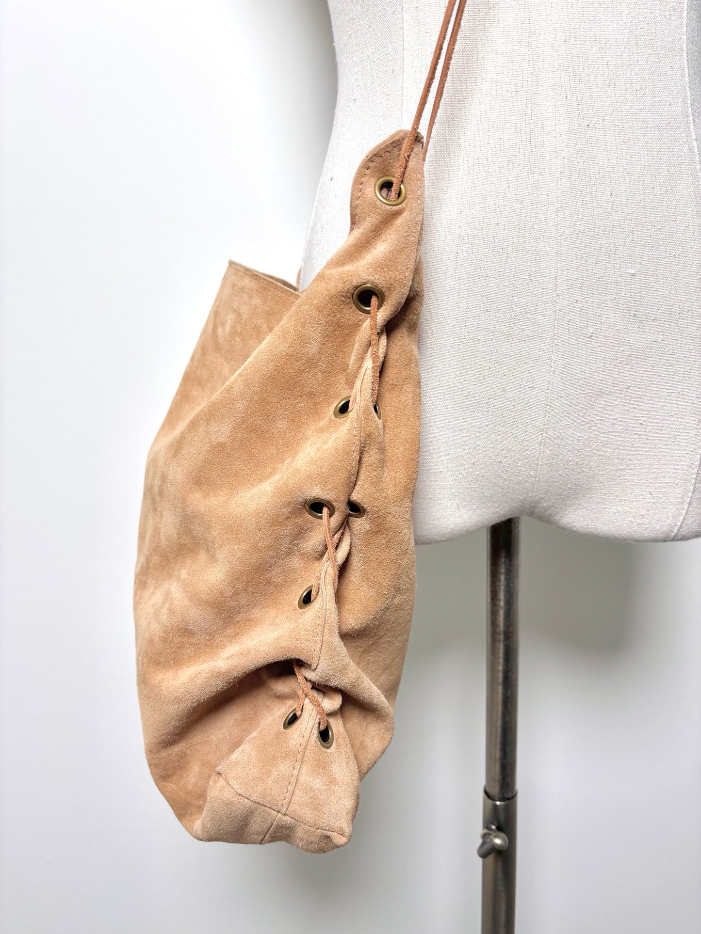 Zimmermann Solid Suede Camel Suede Purse