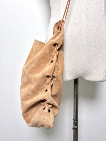 Zimmermann Solid Suede Camel Suede Purse