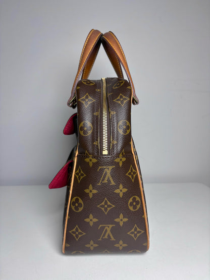 Louis Vuitton Exentri Cite' Monogram Vintage Coated Canvas Pre-owned Brown Purse