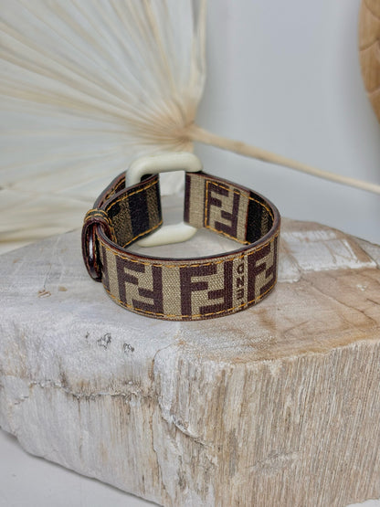 Coated Canvas Fendi Monogram Bracelet