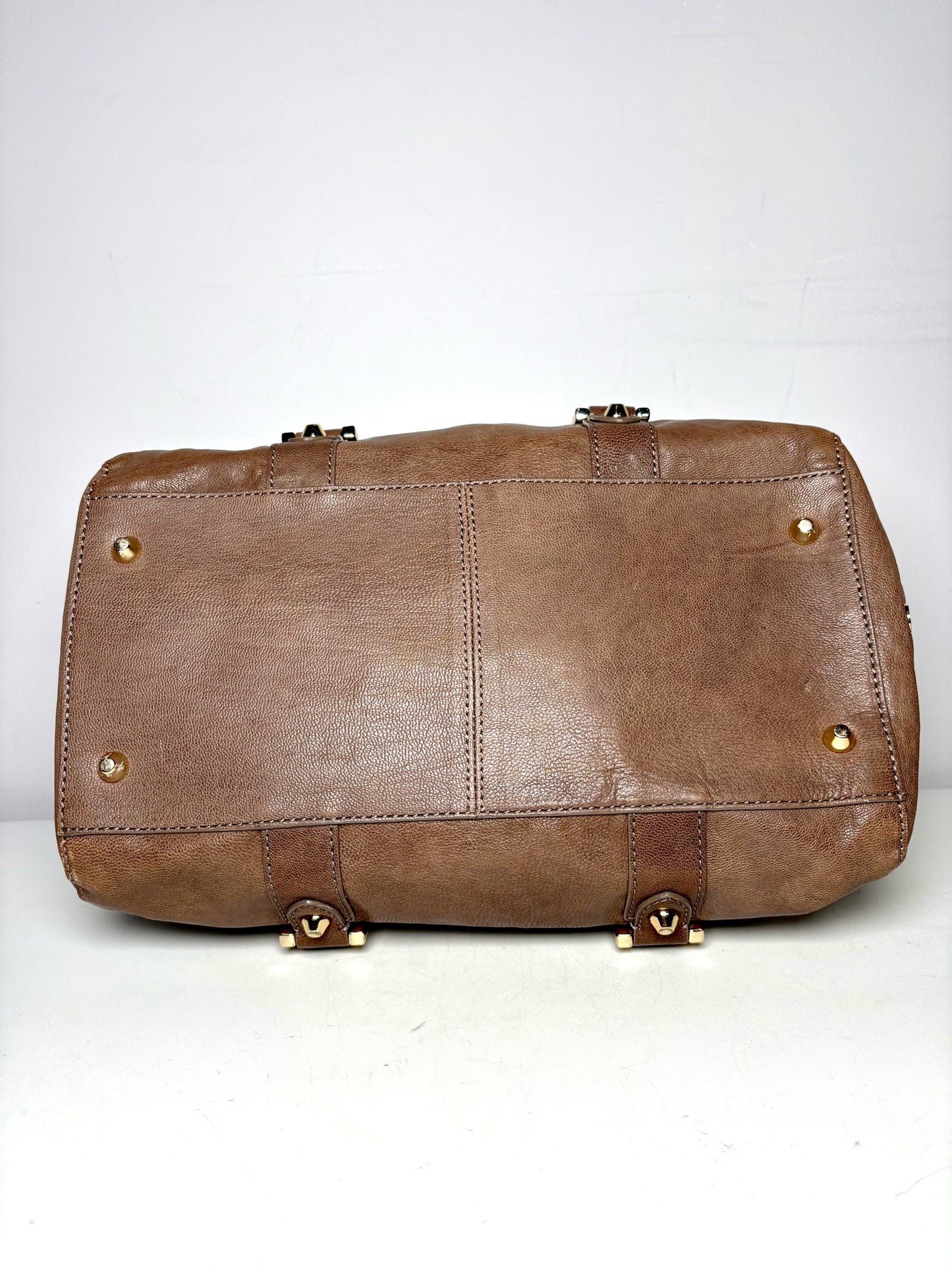 Juicy Couture Solid Pre-owned Brown Goat Leather Medium Purse