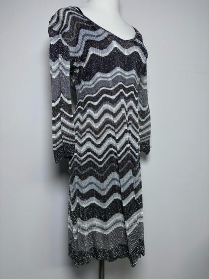 Women Size 6 M Missoni Knit Zig Zag Mdii Dress