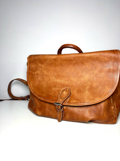Mulholland Cognac Leather Men's Bag