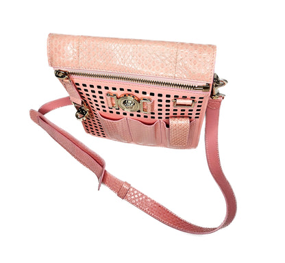 Pink Leather Versace Purse