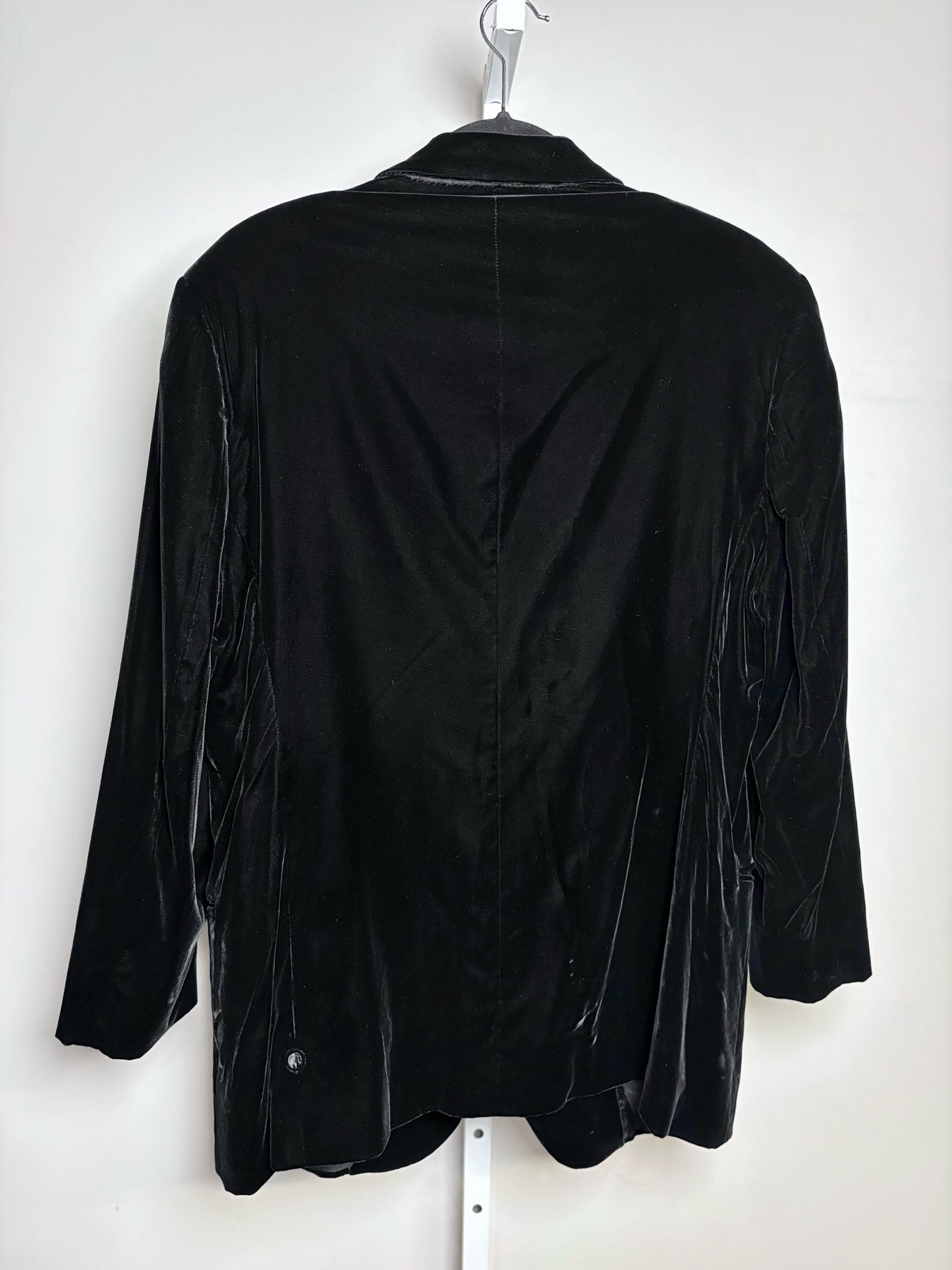Giorgio Armani Black Men's Velveteen Special Occasion Blazer