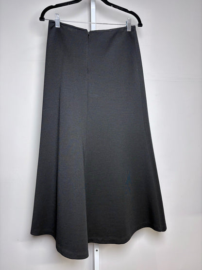 Women Size 6 Jean Paul Gaultier Black Solid Vintage Pre-owned Skirt