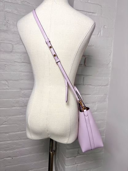 Kate Spade New York Leather Violet Purple Tote Bag