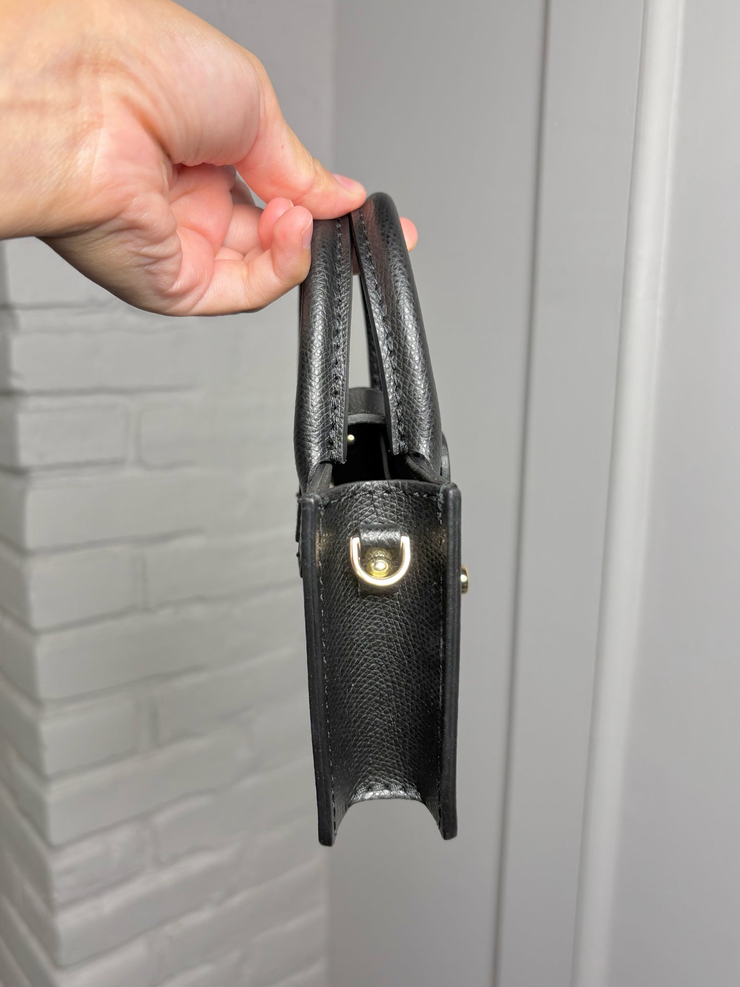 Valentino Mario Valentino Black Bonbonniere Micro Purse