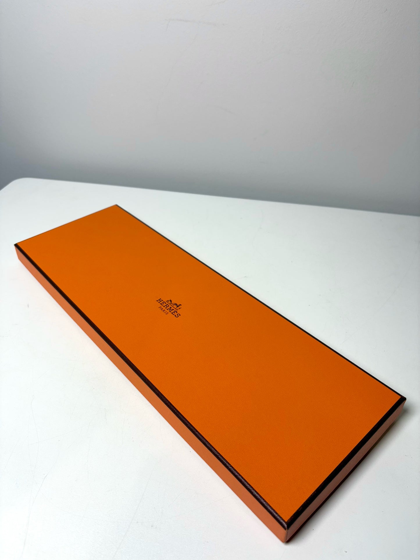 Hermes Lime Green 100% Silk Geometric Print Men's Tie