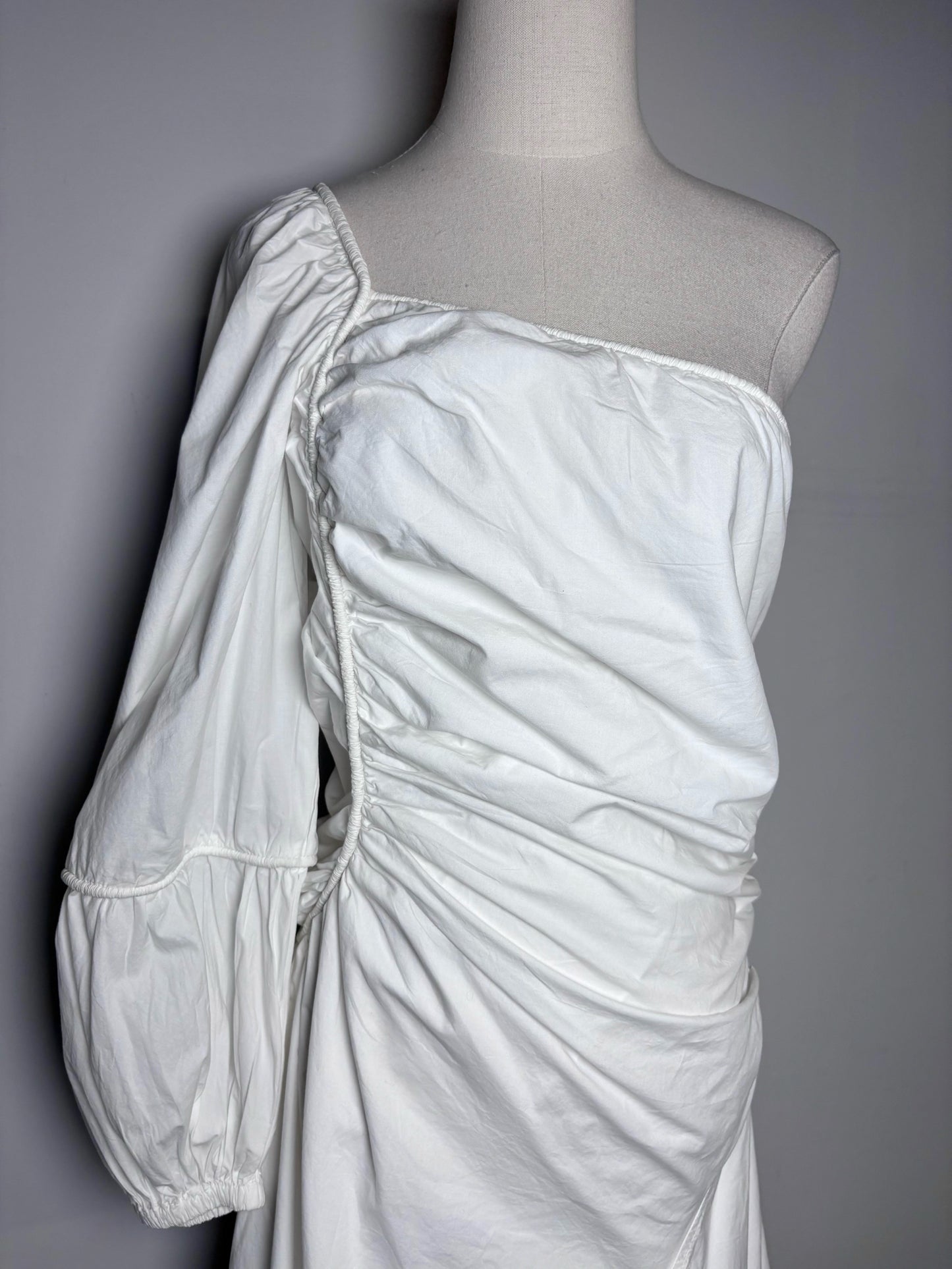 Women Size 8/M Ulla Johnson Florella White Pure cotton Pre-owned, NWT Dress
