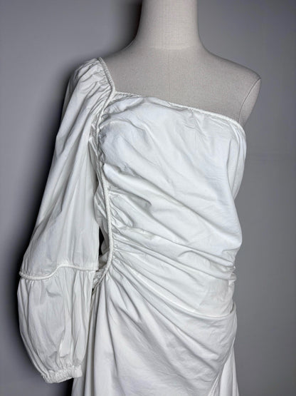 Women Size 8/M Ulla Johnson Florella White Pure cotton Pre-owned, NWT Dress