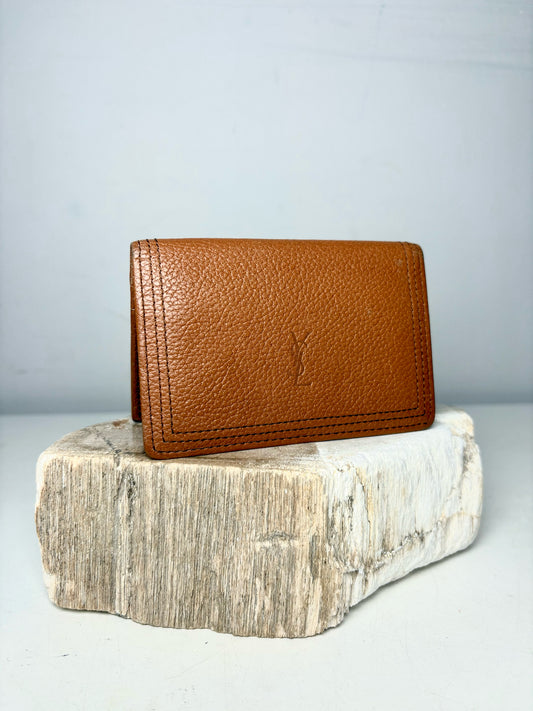 Men's Vintage Yves Saint Laurent Leather Wallet