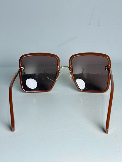 Fendi FF 0427/F/S Women's Pre-owned Brown Acetate Sunglasses