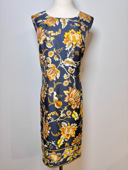 Women Size XL Kobi Halperin Navy Floral Dress