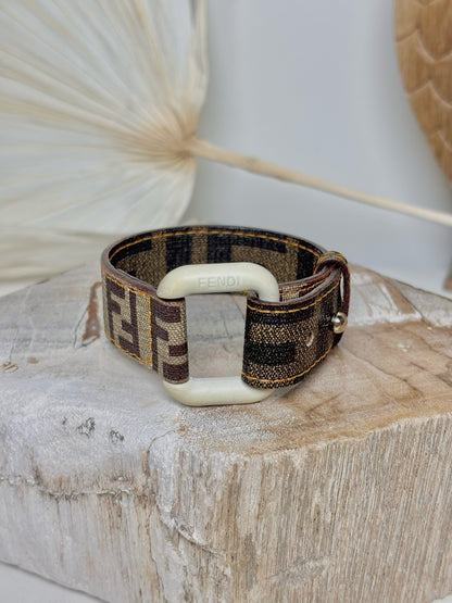 Coated Canvas Fendi Monogram Bracelet