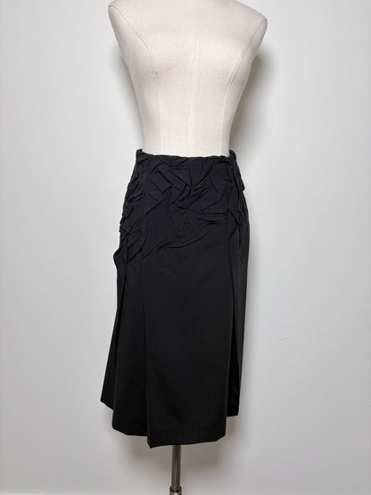 Women Size 36 (4) Jil Sander Black Skirt