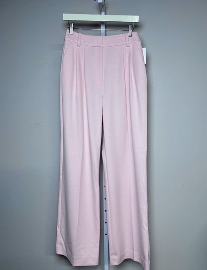 Women Size 8 Favorite Daughter Light Pink Pleats Wide Leg Pre-owned Pants