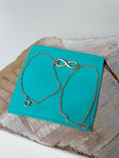 "Tiffany Infinity" Sterling Silver Tiffany & Co. Bracelet