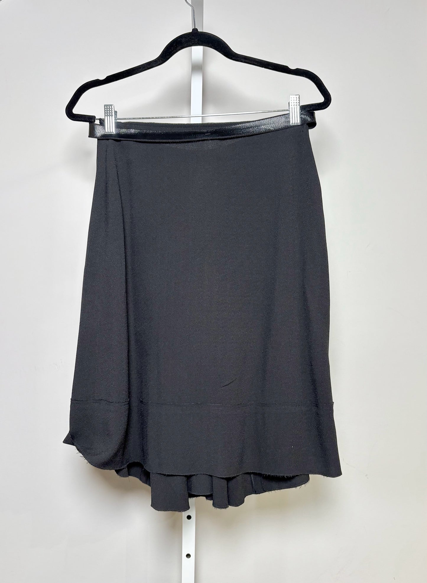 Women Size 42 ( 6 US) Prada Black A-line Flowy Skirt