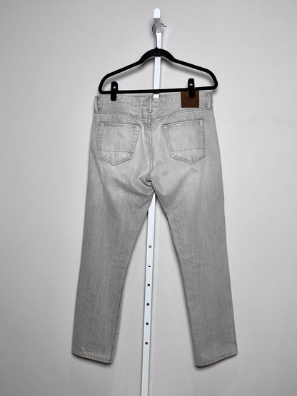 Tom Ford Silver 100% Cotton  Solid Mens Size 34 (Large) Jeans | Pre-owned