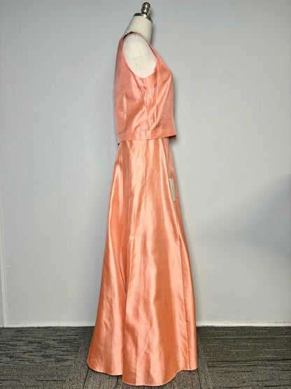 Women Size S Staud Carnation Pure Silk 100% Silk Pre-owned, NWT Top