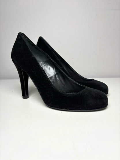 W Shoe Size 7 Jill Stuart Black Velvet Women's NWT Heels