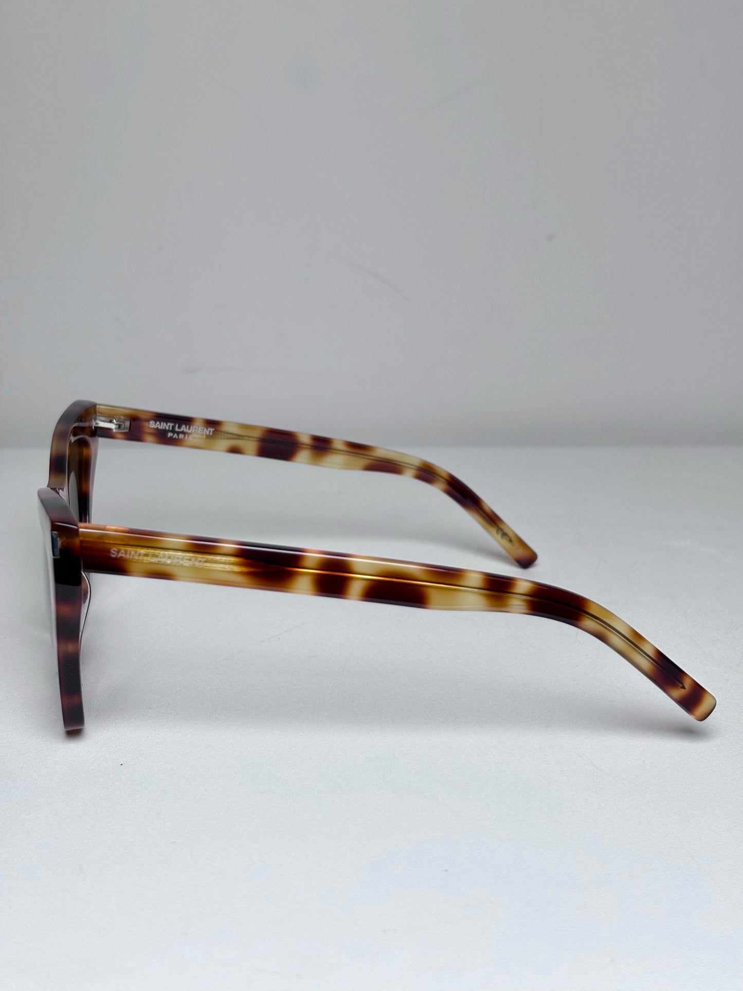 Saint Laurent New Wave Kate 55MM Cat-Eye Pre-owned Brown Sunglasses