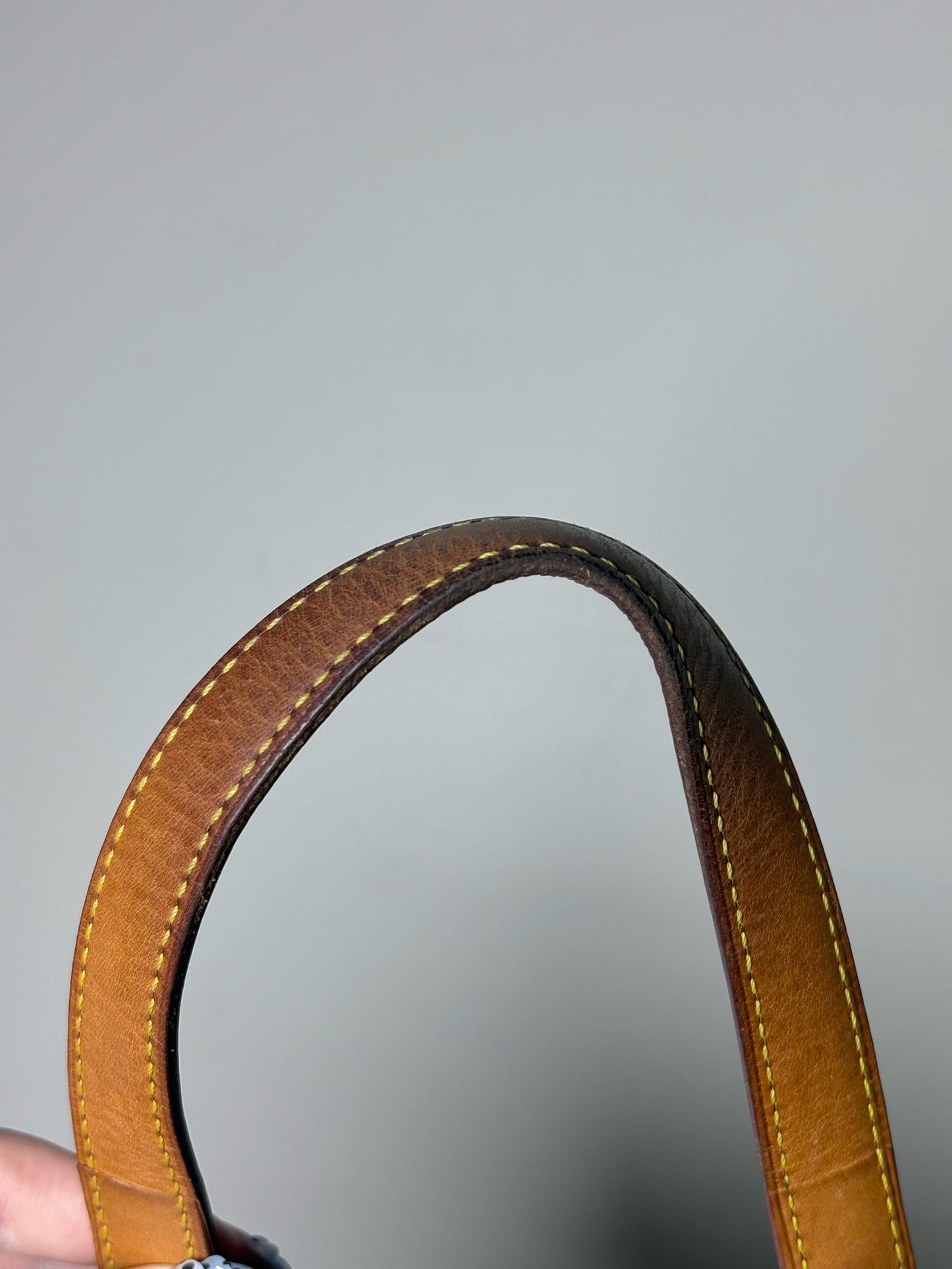 Louis Vuitton Exentri Cite' Monogram Vintage Coated Canvas Pre-owned Brown Purse