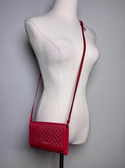 Prada Nylon Pre-owned Red Small Wallet