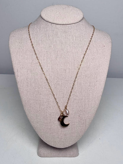 14K Gold Charm 16" Chain Link Pre-owned Necklace