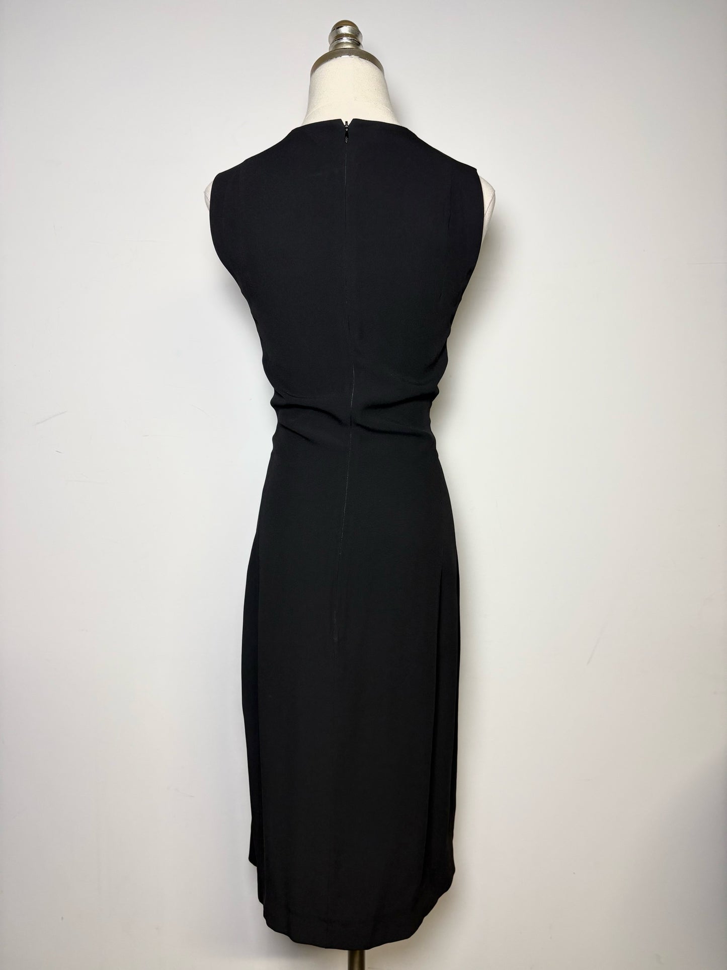 Women Size 44 (8 US) Marni Black, gray Colorblock Sheath Dress