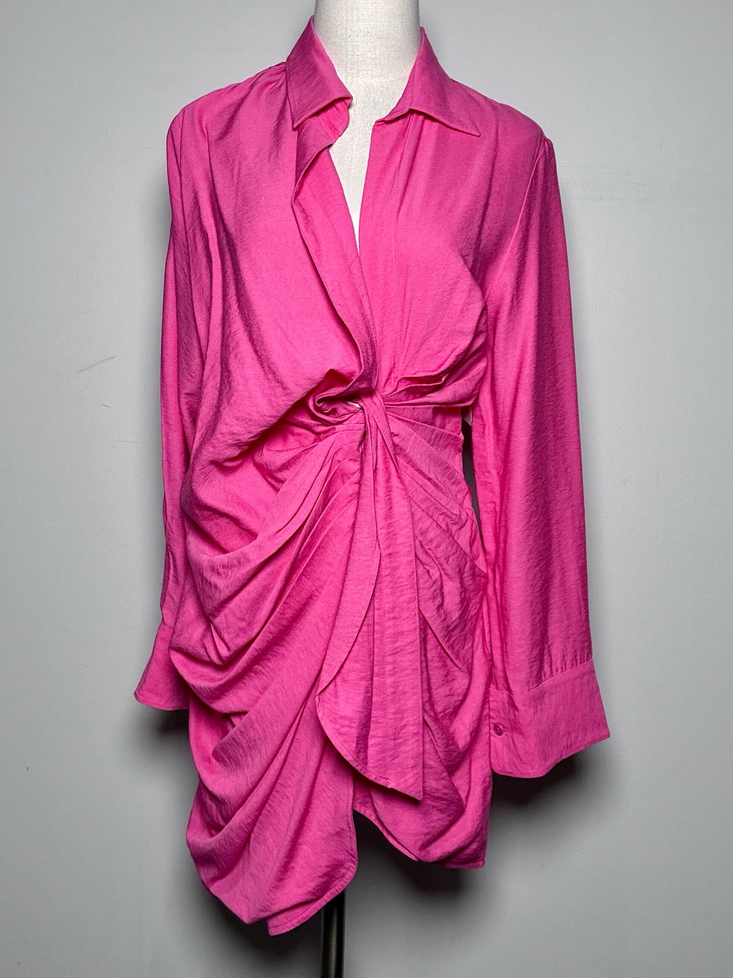 Women Size 34 (2 US) Jacquemus Pink La Robe Bahia Dress Pre-Owned NWT