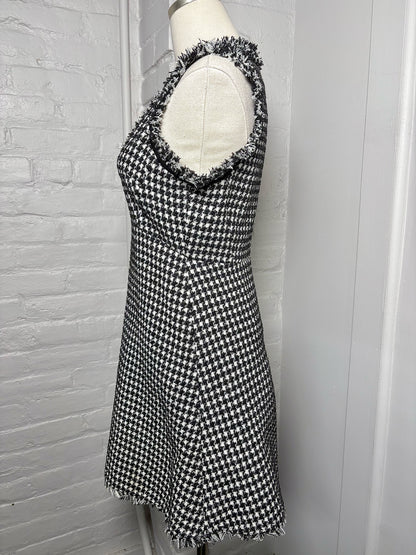 Women Size 2 Kate Spade New York Black & White Tweed Dress