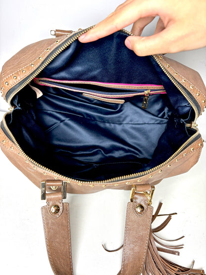 Juicy Couture Solid Pre-owned Brown Goat Leather Medium Purse