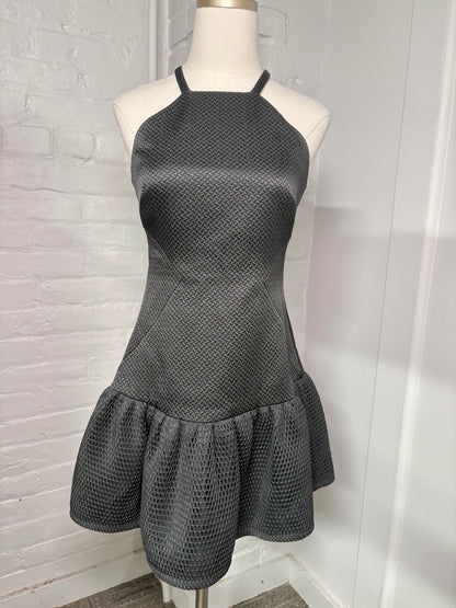 Women Size 2 Cynthia Rowley Black Special Occasion Mini Dress