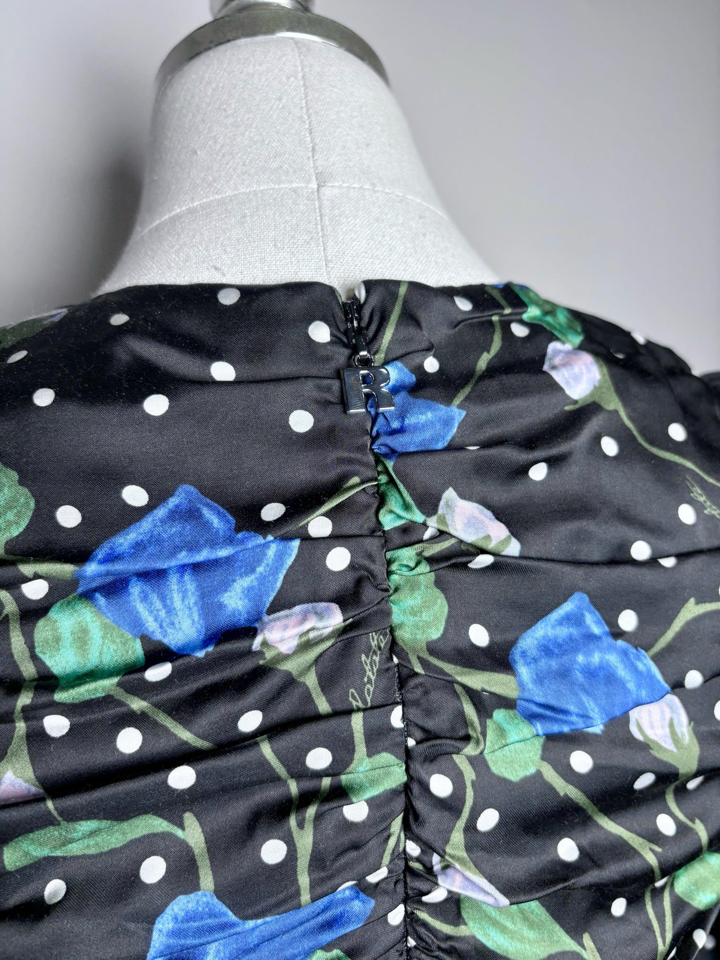 Women Size 36 (2) Rotate Birger Christensen Black, white, blue & green NWT Dress