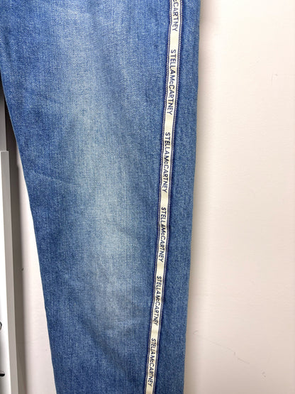 Women Size 27 (4, US) Stella McCartney Blue Solid Denim Jeans