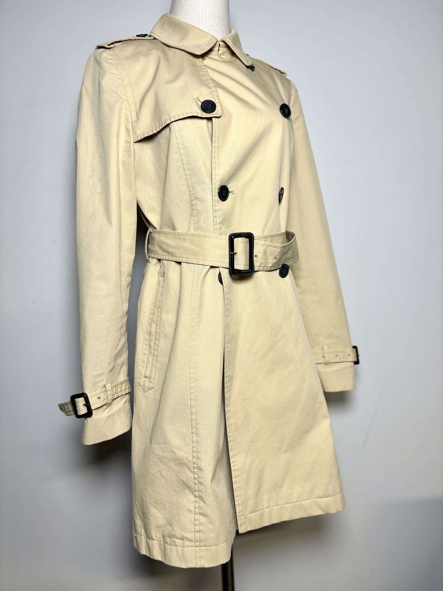 Women Size 8 Jack Willis Khaki Coat