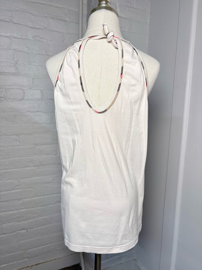 Women Size XL Burberry Light Pink Solid Top