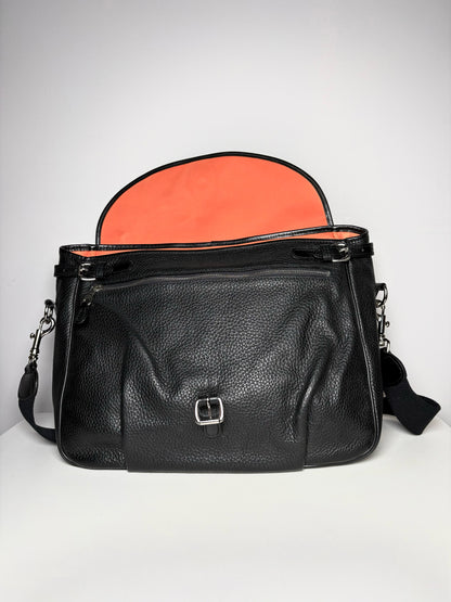 Mulholland Black Leather Men's Bag